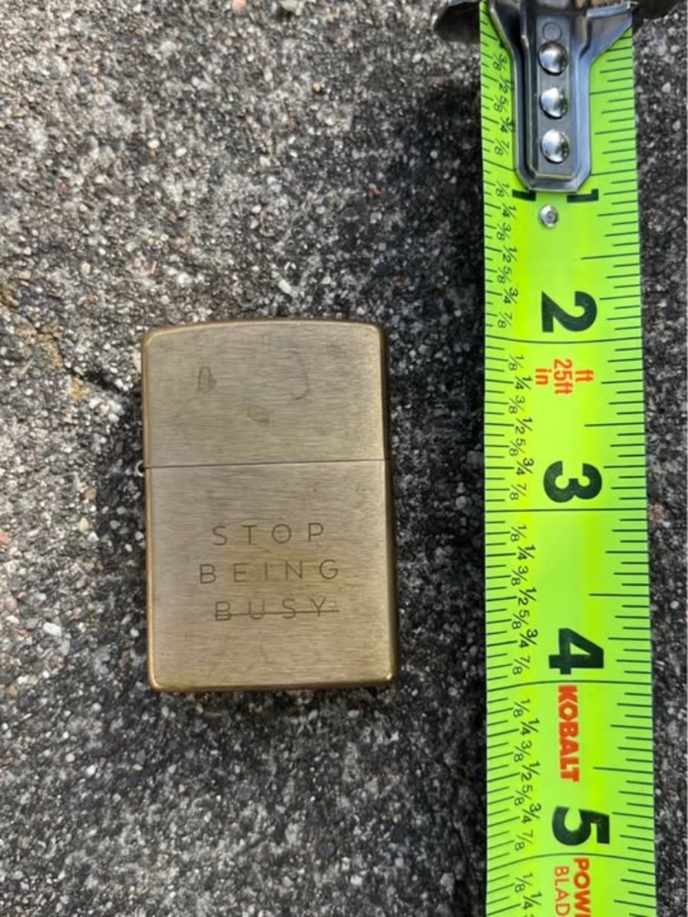Zippo lighter